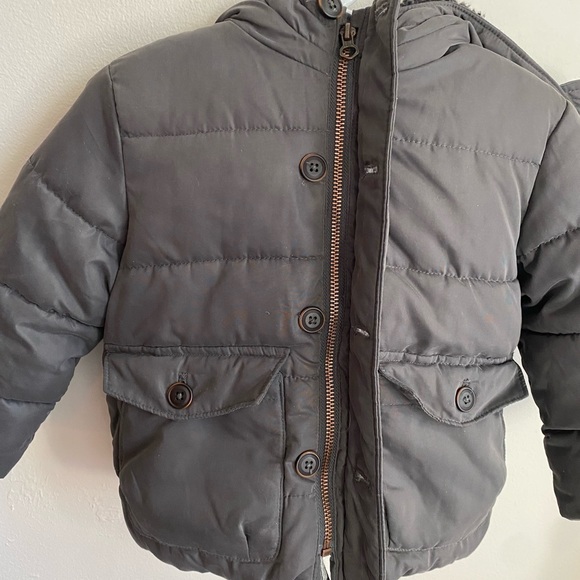 Zara Jackets & Coats Zara Baby Down Filled Faux Fur Lined Puffer